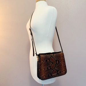 Nine West faux snakeskin Purse